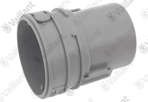 VAILLANT-Anschlussstueck-Einsteckende-PP-60-60-Anschluss-an-flex-System-DN-60-Vaillant-Nr-0020083086 gallery number 1